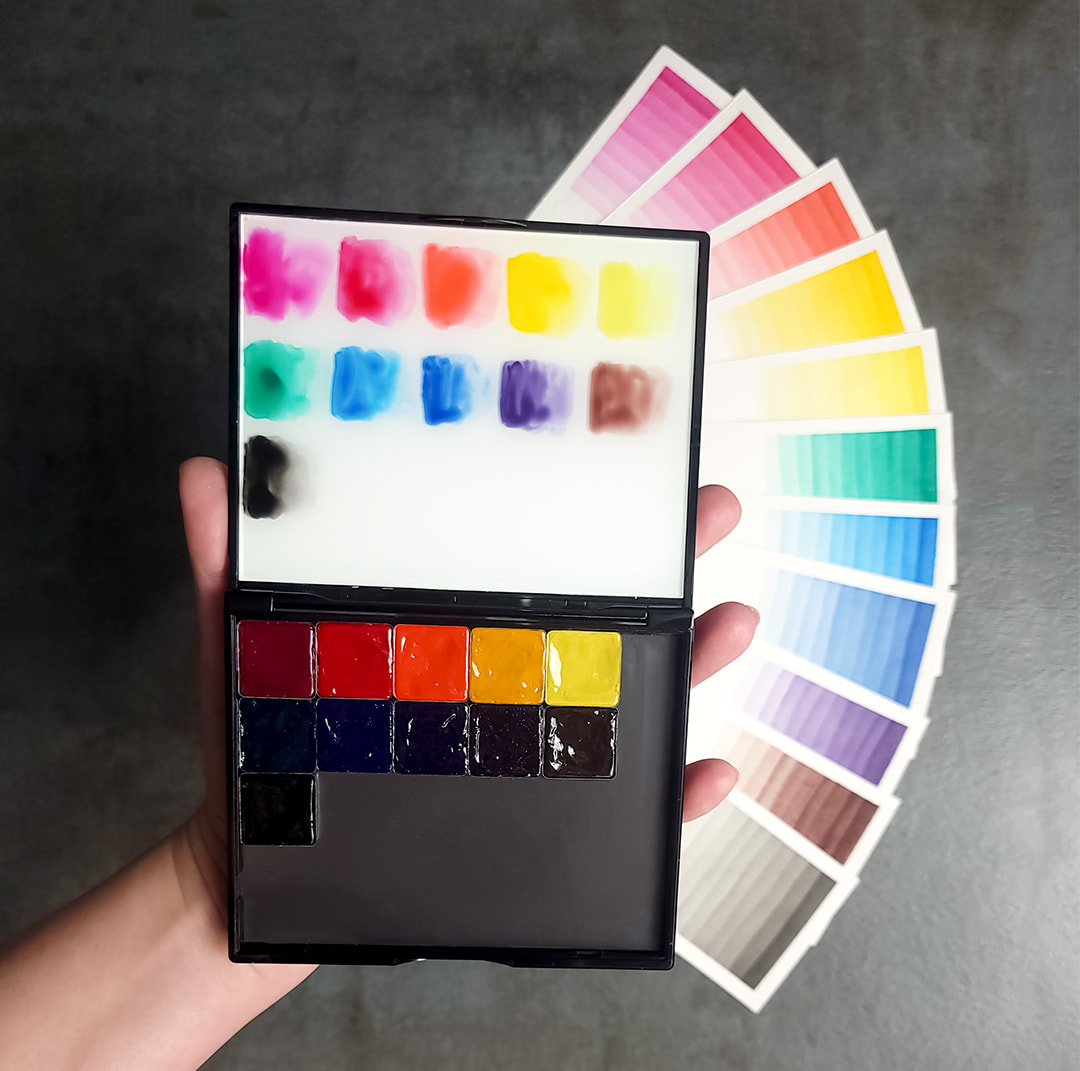 Pearlescent Watercolor & Brush Set 21 Colors – Chrysler Museum of Art